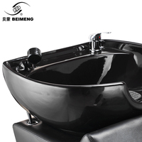 BEIMENG - Vente en gros usine : Lit de lavage capillaire avec bac intégré pour spa capillaire, design antique, mobilier de salon de coiffure pour lavage de cheveux