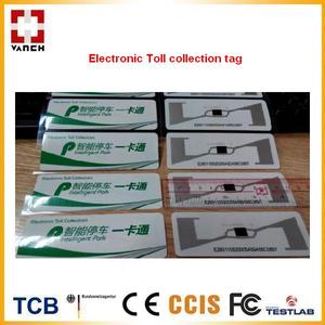 Etiquetas frágiles antimanipulación RFID UHF 110*40mm, pegatina <span class=keywords><strong>para</strong></span> parabrisas <span class=keywords><strong>para</strong></span> sistema de seguimiento de vehículos - Product Image 4