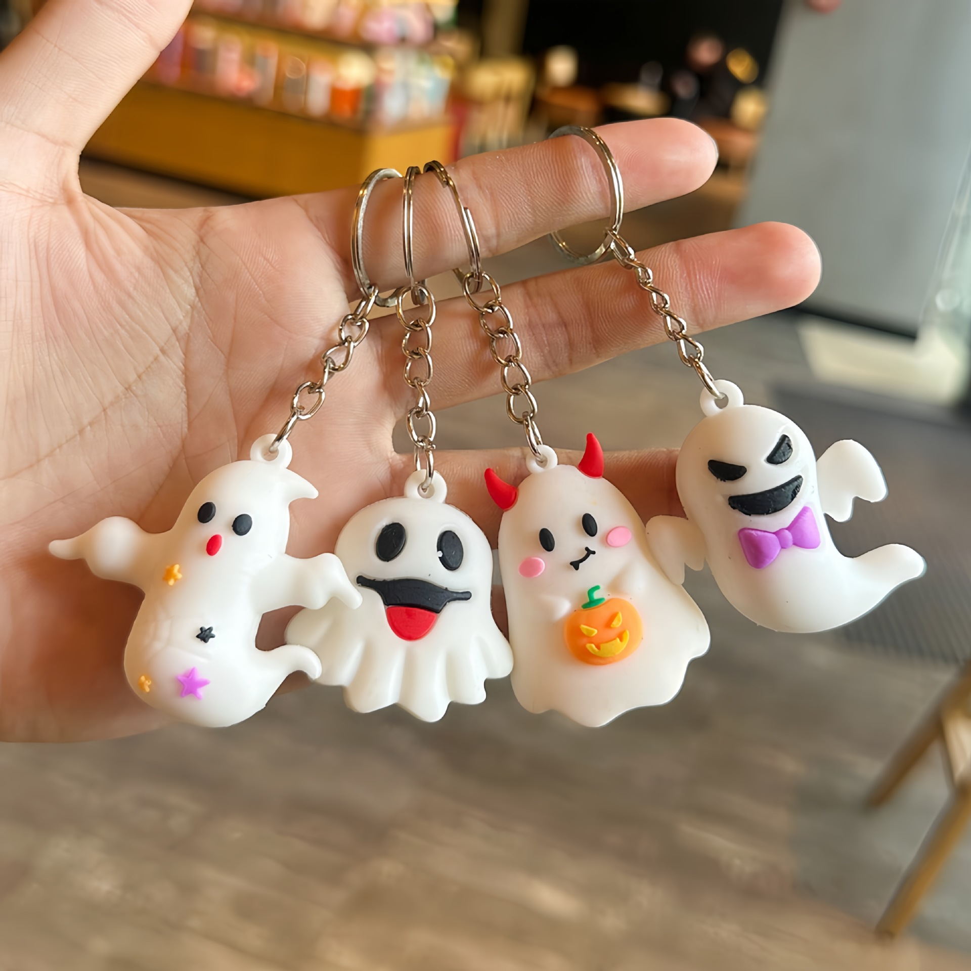 107-Halloween Keychain(contact us for catalog to get 6000+styles