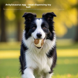 Jouet pour chien original, balle en caoutchouc indestructible, distributrice de friandises, jouet à mâcher pour animaux de compagnie, amusant et <span class=keywords><strong>anti</strong></span>-ennui - Product Image 3