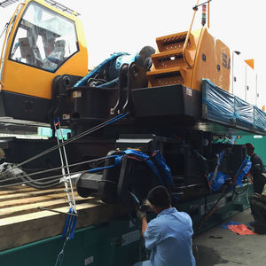 SANY, grúa sobre orugas de 100t usada con certificación oficial, n. ° 00226 con componentes centrales, motor, bomba, caja de cambios, PLC - Product Image 6