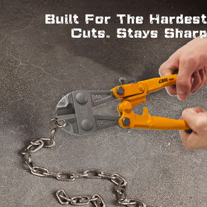 Coupe-boulons en acier MN CRV de 12 pouces, poignée en plastique, coupe-boulons lourd, coupe-chaîne, coupe-fil, outil de coupe - Product Image 6