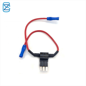 Chất lượng cao Tự động cầu chì hộp <span class=keywords><strong>3</strong></span> mạch kép con heo đất cầu chì tap cấu hình thấp Micro cầu chì chủ sở hữu nhựa đồng 15kA phá vỡ công suất DC - Product Image 6