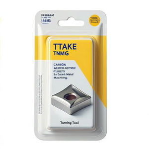 Inserto de torneado negativo TTAKE TNMG MS de 60 grados para mecanizado de metales - Product Image 2