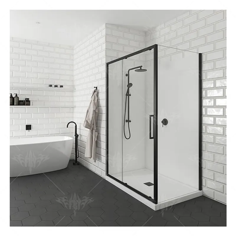 2022 salles de douche de luxe, boîtiers en verre, porte de douche coulissante, dosettes de salle de bain modulaires, préfabriqués, stand de douche