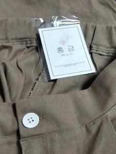 <span class=keywords><strong>Pantaloni</strong></span> Larghi da Donna 2025 in <span class=keywords><strong>Lino</strong></span> e Cotone, Vita Alta Elasticizzata, Stile OL, Casual da Ufficio, Vendita all'Ingrosso - Product Image 6