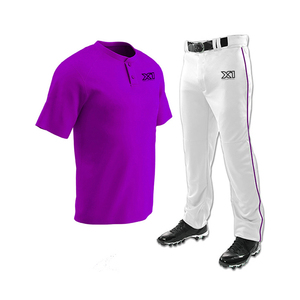 Wholesale Customizable Breathable Anti-Bacterial <b>Baseball</b> Uniforms with Custom Logo & Design for Men - Product Image 1