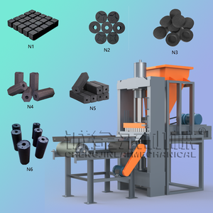 Prensa Hidráulica Believe para Briquetas de Carbón Hexagonales, Máquina Industrial para Hacer Barras de Carbón para Barbacoa y Shisha, Línea de Producción de 1-10 Toneladas, Motor AC - Product Image 3