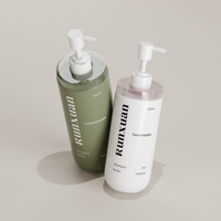 Échantillon Gratuit – Flacons Vides en Plastique PET de 500ml et 750ml pour Savon Liquide, Gel Douche et Soins Corporels de Bébé de la Marque Runxuan – Guangdong