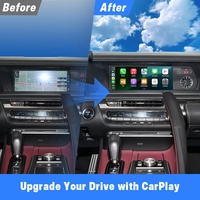 Lexus LC500h 2018-2020 Kotak Antarmuka Linux Wireless CarPlay Android Auto Modul CarPlay Decoder Radio Mobil Binarytek