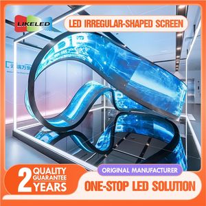 Pantalla LED Flexible P2 <span class=keywords><strong>8K</strong></span> HDR10+ para Publicidad en <span class=keywords><strong>Video</strong></span> HD en Exteriores/Interiores en Espacios Comerciales y Oficinas en el Hogar - Product Image 4