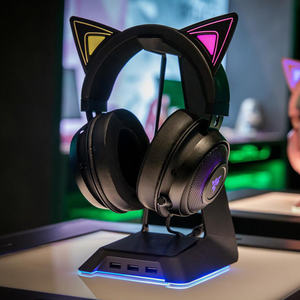 Razer <span class=keywords><strong>Kraken</strong></span> Kitty Auriculares para juegos con cable Edición de auriculares Razer baratos Auriculares ergonómicos para juegos Auriculares para juegos con cable - Product Image 5