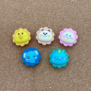 매력 DIY 수지 만화 전화 케이스 냉장고 스티커 PVC 장식 공예