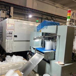 I pasti possono essere separati e portati via la scatola di Fast Food 6828 classica scatola di imballaggio da asporto in plastica usa e getta - Product Image 5