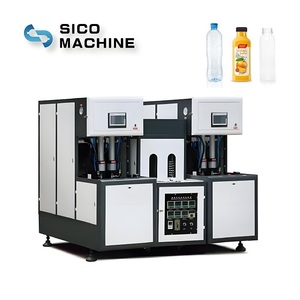 Macchina Soffiatrice Semi-Automatica a 2+2 Cavità per Bottiglie in Plastica da 50-2000 ml, Macchina per la Produzione di Bottiglie in Plastica - Product Image 1
