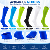 Chaussettes athlétiques à Compression pour hommes et femmes, professionnelles, en cuivre, pour le basket, la course, le Football, la randonnée, le Marathon, etc.