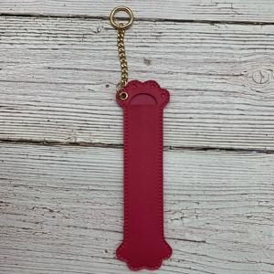 Tempat Pensil Kulit PU Bentuk Cakar Kucing Lucu, Sarung Pensil Portabel dengan Gantungan Kunci, Kantong Pensil Praktis untuk Kerja & Kantor - Product Image 5