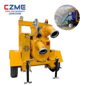 Camión Bomba de Agua Móvil de Alto Flujo CZME, Camión Bomba de Aguas Residuales Autocebante para Control de Inundaciones Urbanas y Drenaje de Emergencia - Product Image 1