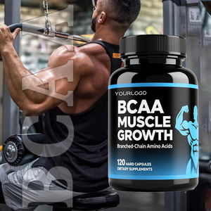 BCAA Pro Acides aminés essentiels 120 capsules Complément sportif OEM ODM Récupération musculaire adulte Augmentation de l'énergie Endurance - Product Image 4