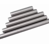 Tiges filetées à droite en acier au carbone galvanisé M14-M36 pour applications industrielles lourdes et médicales