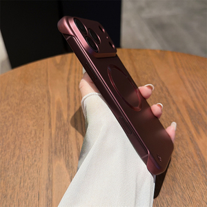 เคสแม่เหล็กบางเฉียบไร้ขอบ สำหรับ iPhone 18 Pro Max 17 Air 16 15 14 Plus ป้องกันกล้อง  ผิวด้าน กันกระแทก - Product Image 4