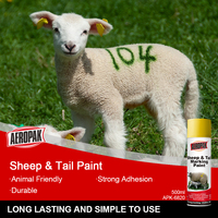 Marqueur d'identification animale non toxique longue durée, peinture en spray pour marquage de queue, couleurs vives, prix usine, marque privée