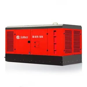 90KW 10 m3/MIN 8BAR portatile fisso diesel mining twable fisso PM VSD compressore d'aria permanente a velocità variabile