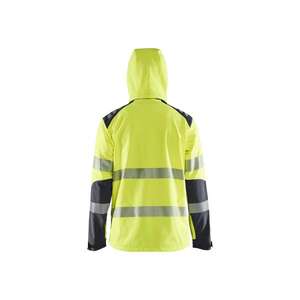 BLAKLADER - 449125133396M <b>Hi</b>-<b>Vis</b> <b>Softshell</b> <b>jacket</b> Yellow/Mid grey - EAN 7330509766521 <b>HI</b>-<b>VIS</b> WORKWEAR - Product Image 5
