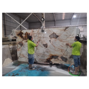 UnionStone - Decoración de Piedra de Lujo Personalizada, Losas de Cuarcita Pandora Retroiluminadas, Granito Patagonia para Proyectos de Villas, Mesa de Comedor - Product Image 2