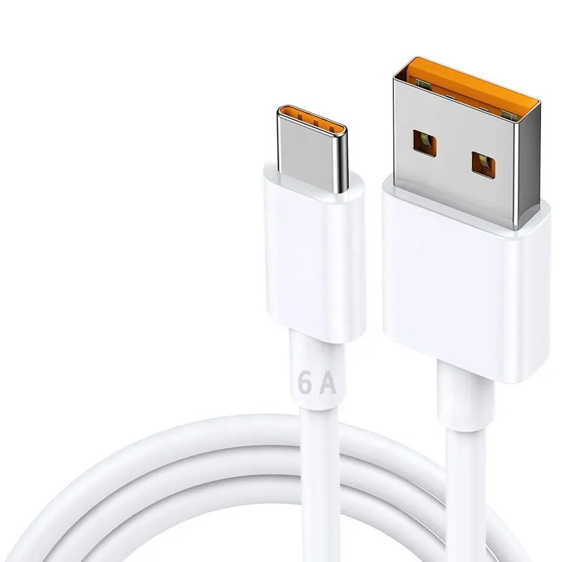cantell 33W 67W High Quality PVC Fast Charging 6A cable type c cable Usb C Charging Cable for xiaomi