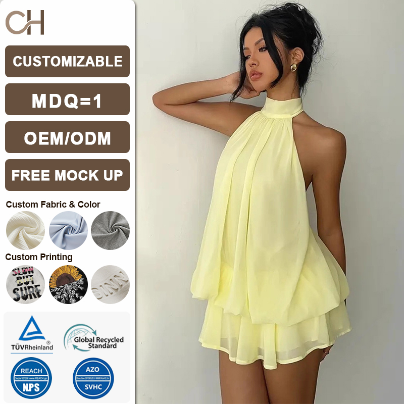 Buy In Bulk Flare Bottom Dresses Natural Waistline Cut | Alibaba.com