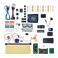 Kit de démarrage super pour STEM UNO R3 avec module WiFi ESP8266, capteurs IoT pour projets de bricolage de maison intelligente