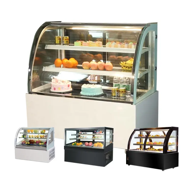 Kabinet Display Kue, Keranjang Es Krim Freezer, Lemari Kaca Kue Lemari Es Krim