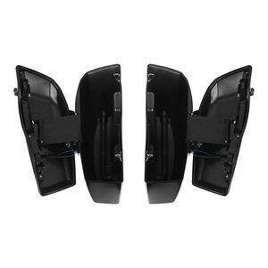 กระเป๋าข้างแข็งสีดำเงา ABS สำหรับเปลี่ยนใส่รถ Harley CVO Touring Road Glide Street Glide ปี 2023-2025 - Product Image 4