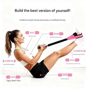 Bandes de résistance à pédales avec poignées, bandes d'exercice améliorées pour adultes pour un entraînement complet du corps - Product Image 4