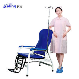 मोबाइल इलेक्ट्रिक ब्लड ट्रांसफ्यूजन चेयर रेक्लाइन ट्रेंडेलबर्ग आर्मरेस्ट के साथ डायलिसिस के लिए - Product Image 1