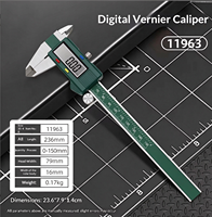 Jeu de calibres à vernier 0-150 mm, calibre numérique à cadran, calibre mécanique, outil de mesure en acier inoxydable haute précision 0,01 mm, vente en gros OEM