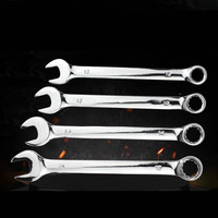 Clé à cliquet combinée YTH Premium, tailles métriques de 6 mm à 32 mm, idéale pour les réparations à domicile, de vélos et de voitures