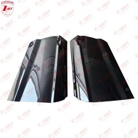 Porte en fibre de carbone Z-ART pour Ford Mustang, panneau de porte en fibre de carbone pour kit carrosserie Mustang, panneau de porte entièrement en fibre de carbone 2015-2023