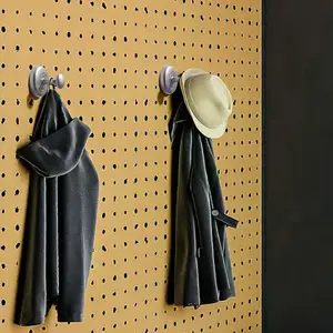 Ganchos de hierro fundido Vintage para colgar abrigos, colgador de Metal antiguo decorativo montado en la pared, para llaves y abrigos