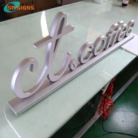 Panneaux de table en acrylique 3D personnalisés SP avec effet de lumière LED mobile rose rouge blanc pour la décoration de la maison et les magasins à succursales multiples