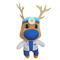Peluche personnalisable sur le thème du chien de l'hôpital vétérinaire, figurine en peluche avec rembourrage en coton PP pour les 14 ans et plus, décoration intérieure