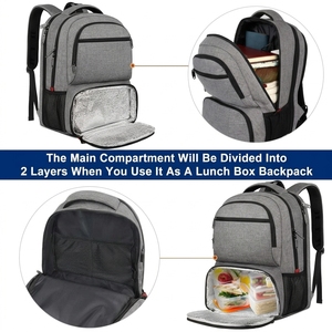 Mochila Nevera para Preparación de Comidas con Lonchera, la Mejor Lonchera con Compartimento para Portátil - Product Image 6