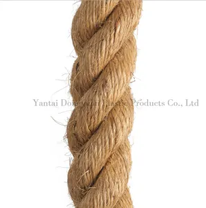 Bulk 100% Natural Jute Braided 4mm 6mm 8mm 10mm Twisted Rope DIY Decoration Cord Twine Sisal Manila Recyclable Packaging Rope