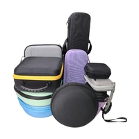 EVA Casque Hard Shell Case Voyage Portable EVA Casque Protecteur Boîte De Rangement Zipper Casque Casque Cas