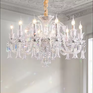 New Design Decoration Pendant <b>Lamp</b> Lighting Clear K9 <b>Antique</b> Crystal Parts Modern Chandelier - Product Image 1