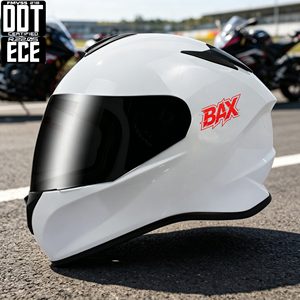Unisex Professioneller DOT- und ECE-Zertifizierter Integralhelm für Motorradrennen, Modisch für Männer und Frauen beim Motorradfahren - Product Image 3