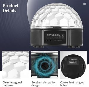 Tsinye màu xanh răng <span class=keywords><strong>MP3</strong></span> điều khiển từ xa LED pha lê huyền diệu đầy màu sắc bóng <span class=keywords><strong>disco</strong></span> ánh sáng laser cho DJ bên câu lạc bộ KTV Wedding Bar - Product Image 2