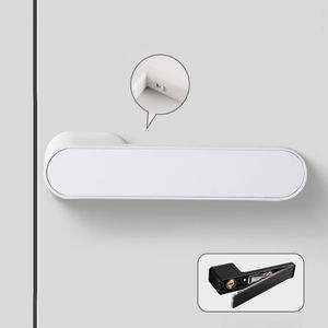 इतालवी शैली न्यूनतम चुंबकीय मूक बेडरूम दरवाजा लॉक सेट होटल के उपयोग के लिए पारिस्थितिक इनडोर लकड़ी हार्डवेयर - Product Image 6