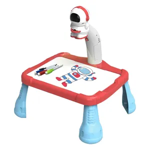 Tablero proyector de bocetos para niños, mesa de dibujo de diseño, Juguetes